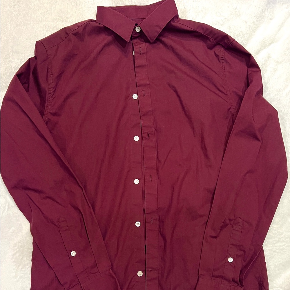(L) Slimfit Mens H&M Button Down